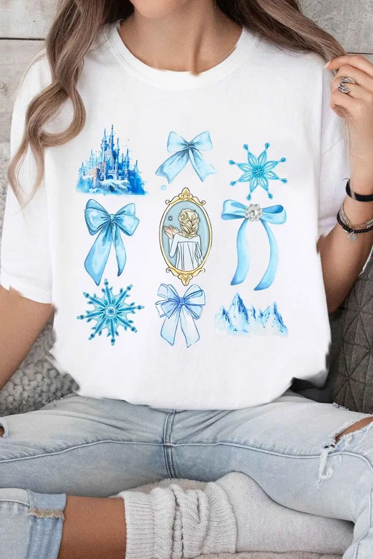 ASTANFY Oversized Women Princess Shirts: Magic Kingdom Graphic Tee Summer Vacation Outfits