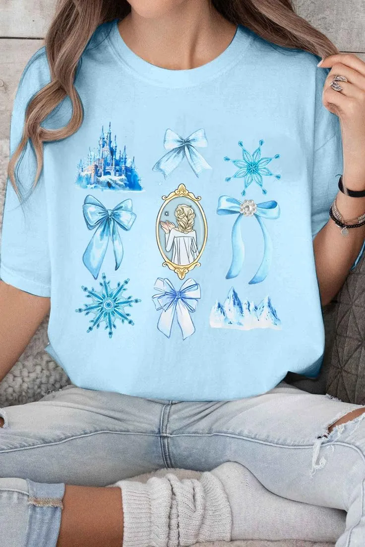 ASTANFY Oversized Women Princess Shirts: Magic Kingdom Graphic Tee Summer Vacation Outfits