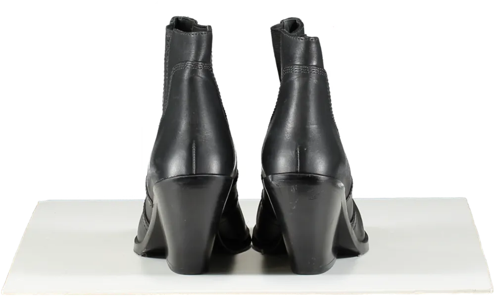 Diesel Black D-flamingo Cb - Cuban Heel Chelsea Boots UK 5 EU 38 👠