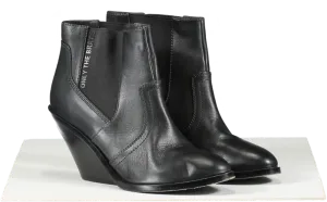 Diesel Black D-flamingo Cb - Cuban Heel Chelsea Boots UK 5 EU 38 👠