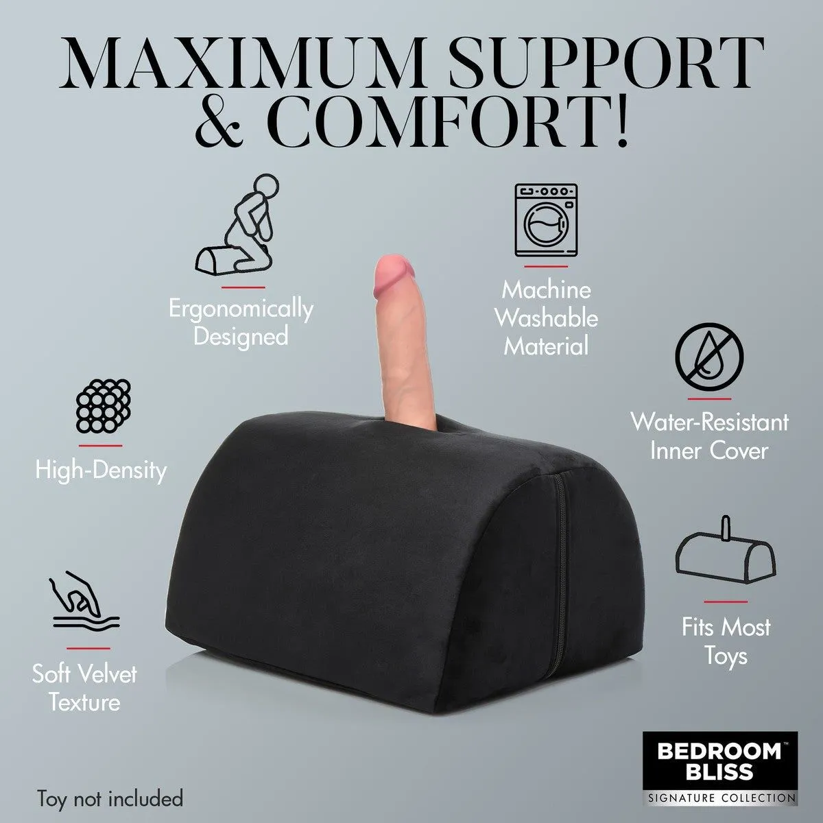 Love Toy Cushion with Dildo Hole