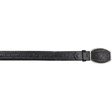 Men's Los altos Ostrich Laser Design Casual Belt C24U0305