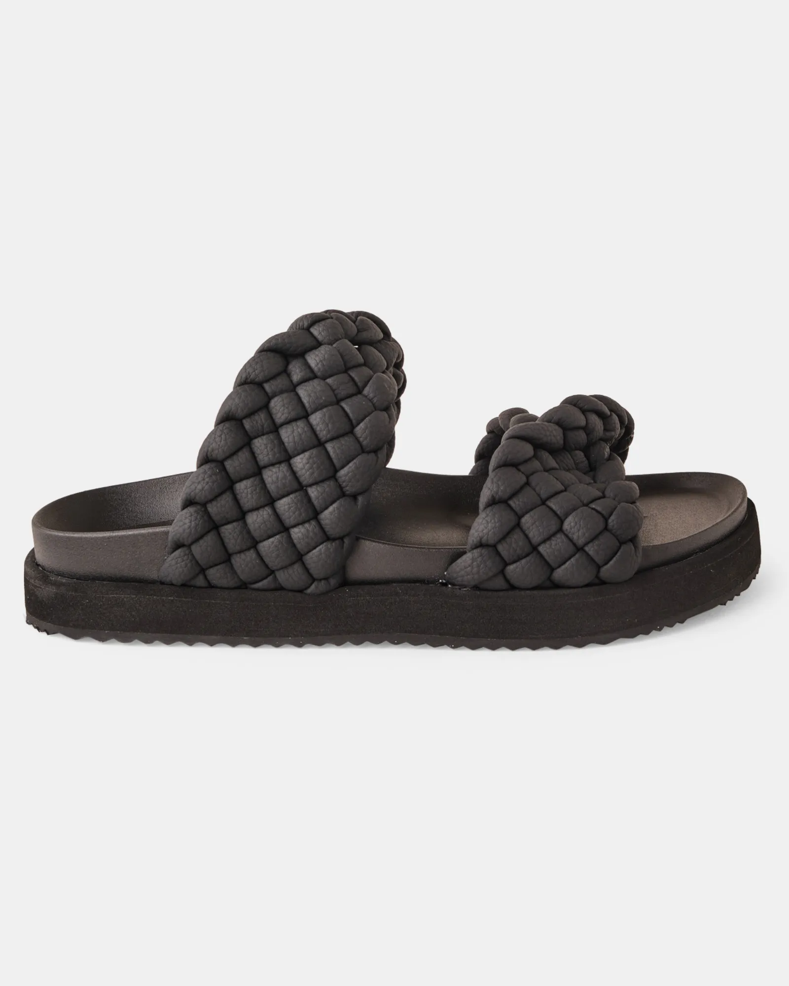 Mim Slide - Black Pebble