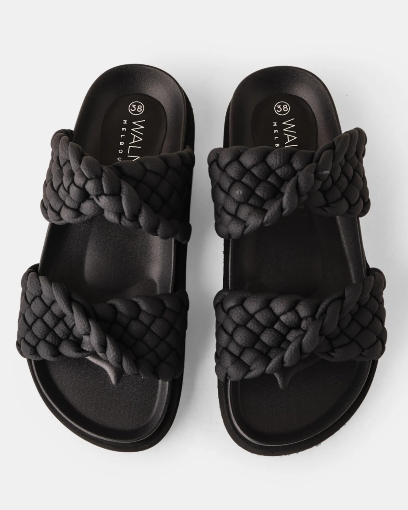 Mim Slide - Black Pebble