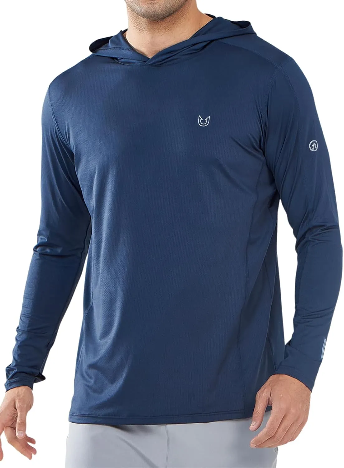 NORTHYARD Men's Sun Protection Hoodie Shirts Long Sleeve UPF 50  Rash Guard Swim Fishing Lightweight SPF UV Shirt with Hood