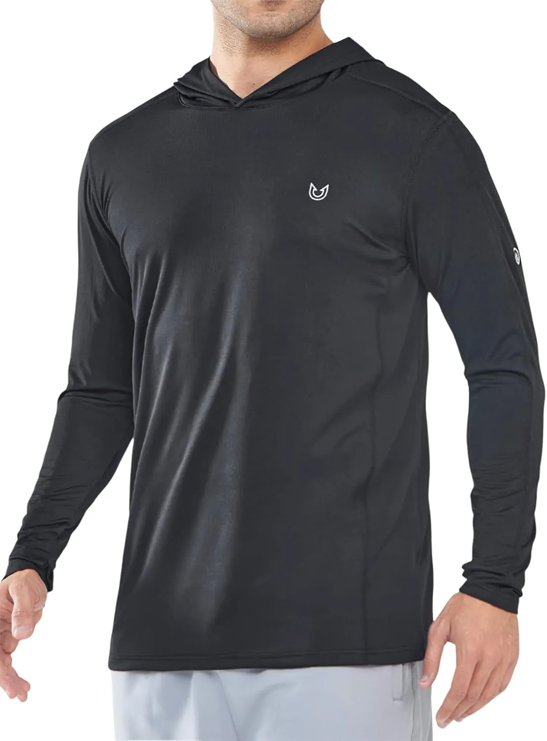 NORTHYARD Men's Sun Protection Hoodie Shirts Long Sleeve UPF 50  Rash Guard Swim Fishing Lightweight SPF UV Shirt with Hood