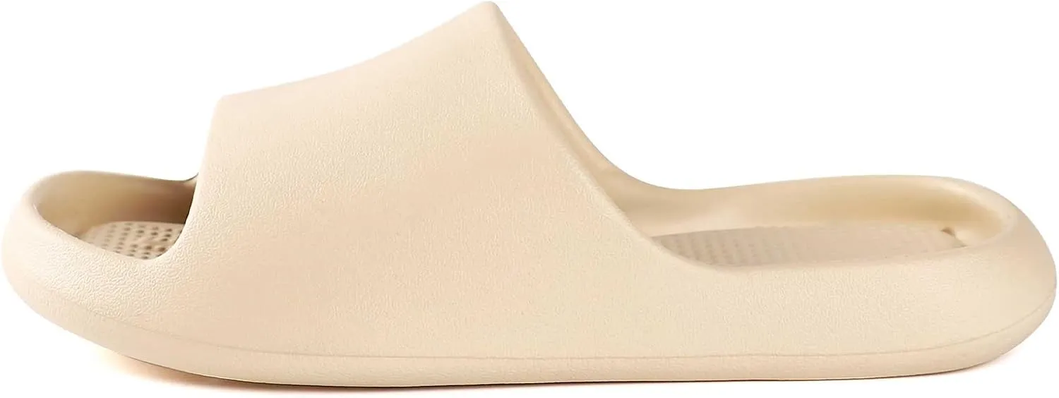 Shower Shoes for Women and Men Massage Slide Sandals Soft Cushioned Anti-Slip Pool Slides Comfort Quick Drying with Drain Holes Bathroom Slippers