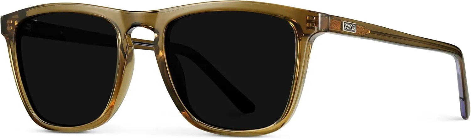 WearMe Pro - Polarized Lens Square Modern Sunglasses for Men
